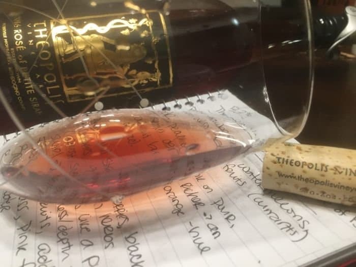 2020 Theopolis Vineyards Estate Grown Rosé of Petite Sirah